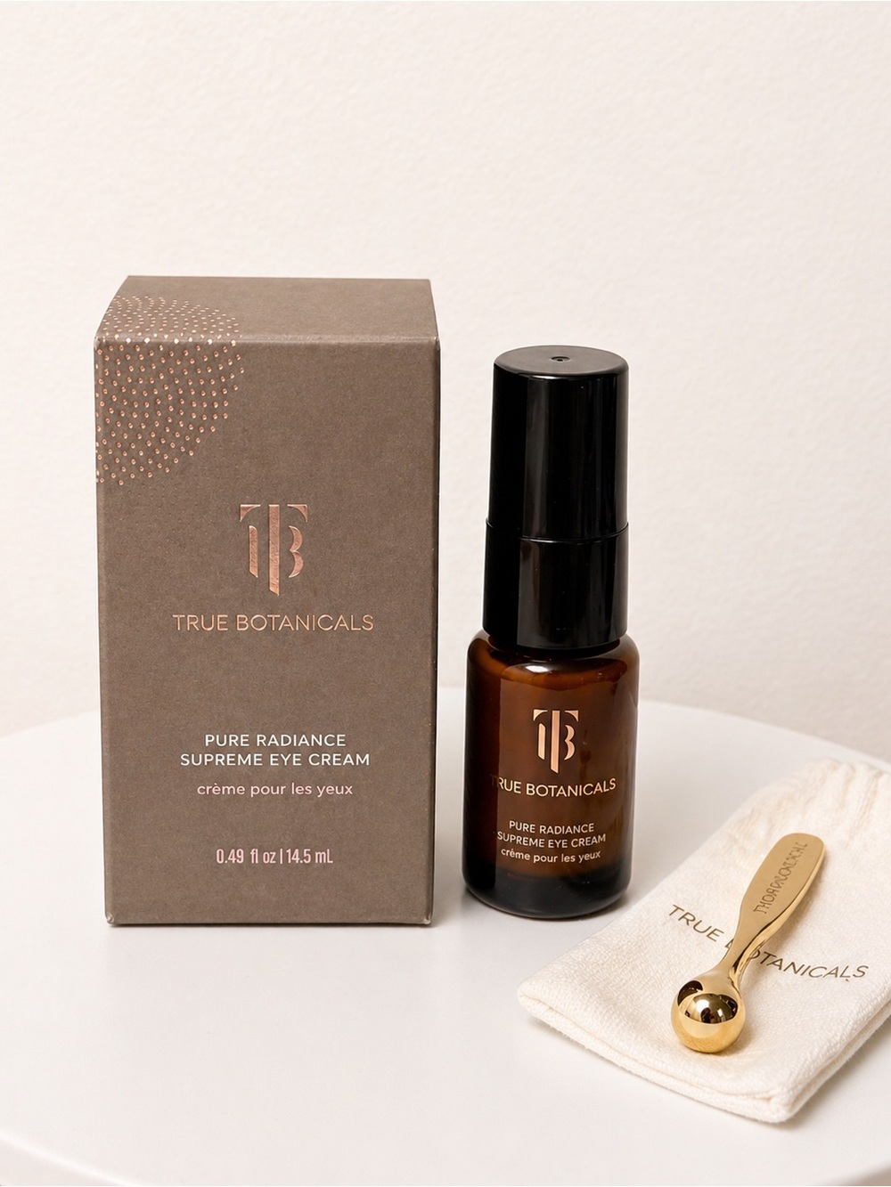 True Botanicals Pure Radiance Supreme Eye Cream - Brown